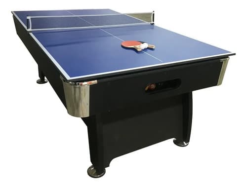 Mesa De Pool 3 En 1 - Pool + Ping Pong + Mesa De Comedor Azul