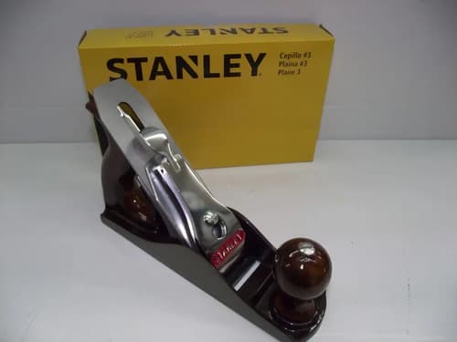 Cepillo Carpintero Pesado Madera Stanley De Mano Nro 3