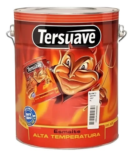 Esmalte Alta Temperatura Tersuave 500 Ml Blanco Brillante