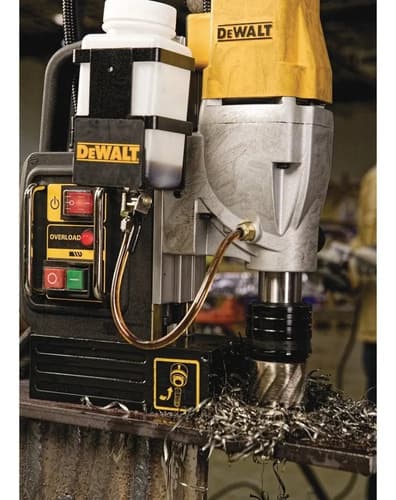 Taladro Eléctrico De 16mm Dewalt Dwe1622k-b2 1.2kw + Accesorio Con Maletín De Transporte Amarillo