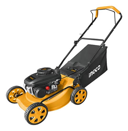 Ff Cortadora Cesped Pasto 4 Hp Nafta Con Recolector Ingco Anaranjado