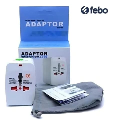 Adaptador De Enchufe Americano Universal Europeo Corriente