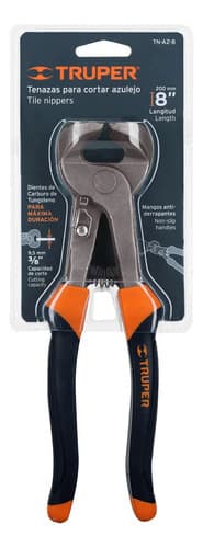 Tenaza Para Azulejos Dientes Tungsteno 8 Truper