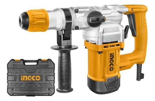 Combo Rotomartillo Electrico Sds Plus 1050w 4,5j+ Set Puntas Naranja 50 60hz