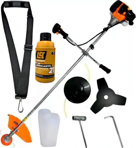 Desmalezadora Motoguadaña Naftera 52cc 2t Tiendanext Cuchilla Carretel Arnes + Aceite
