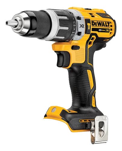 Taladro Percutor Atornillador Inalámbrico De 13mm Dewalt Dcd796 + 0 Baterías De 0mah + Accesorio Con Caja De Cartón Amarillo/negro