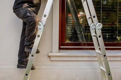 Escalera De Aluminio Multipropósito 4x4 16 Escalones Te1700 Garden Life