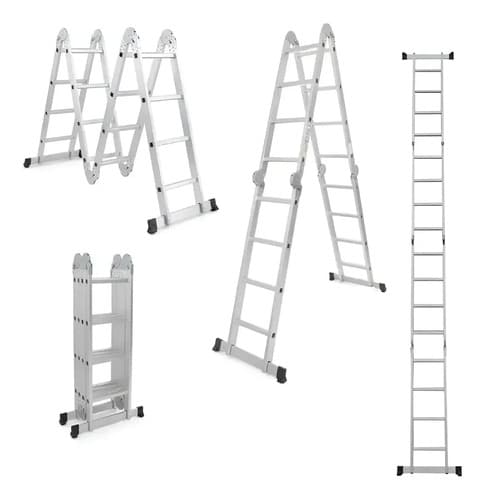 Escalera Multiproposito De Aluminio Martino Di Forza
