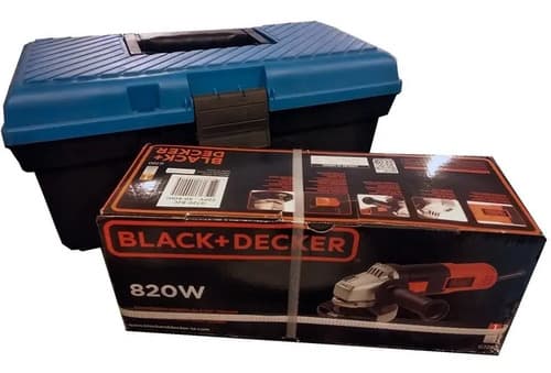 Amoladora Angular Black+decker G720 De 60 hz Color Naranja 820 w 220 v + Accesorio
