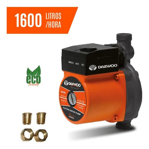 Bomba Presurizadora Daewoo 100w Eleva 9m Press 10bar 1.5m3/h