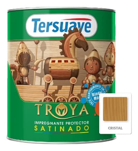 Tersuave Impregnante Protector Troya Satinado 1 Lts - Mix Color Cristal