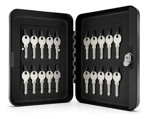 Claviculero Acero Contelux 20cv Para 20 Llaves Negro