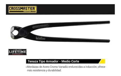Tenaza Armador Medio Corte 9 228mm 9972220 Crossmaster