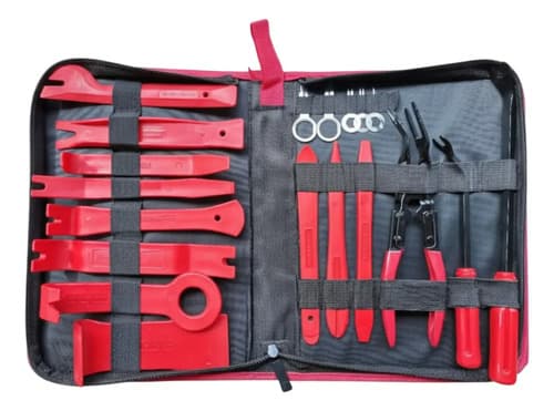 Set De Herramientas Para Remover Molduras Equus 19 Piezas Rojo