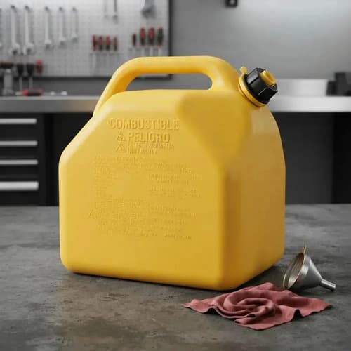 Bidon Plastico C/pico 20 Lt. P/gas Oil Antiventeo Antigoteo