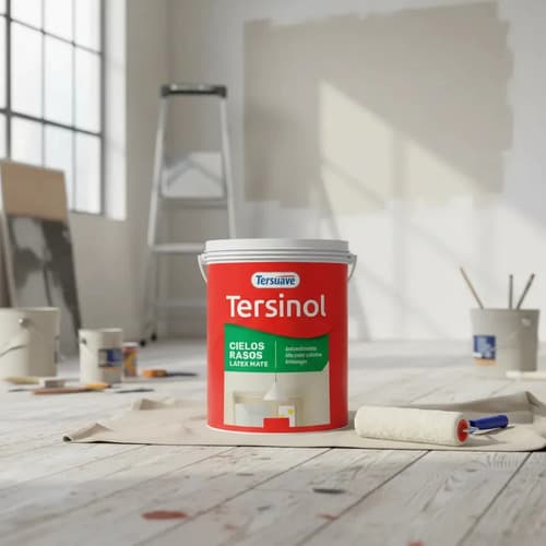 Pintura Anticonden Cielorrasos Tersuave Tersinol 10lts Mfsho 0 Mate