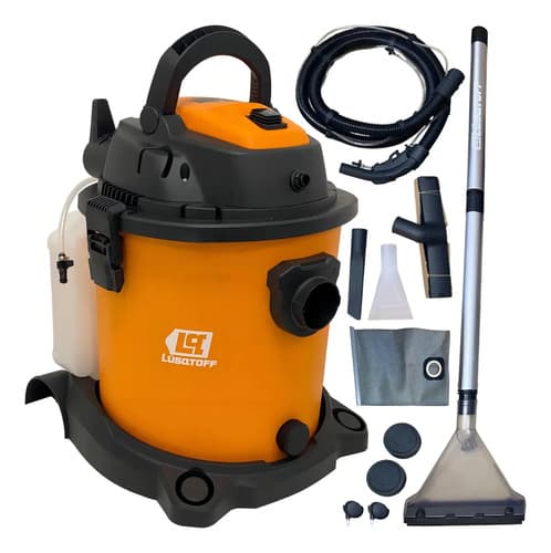 Aspiradora Lava Tapizado Y Alfombras 1400w 20l Lusqtoff Color Naranja