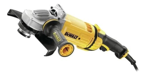 Amoladora Angular Dewalt Dwe4559 De 50 hz Color Amarillo 2.4 kw 220 v + Accesorios