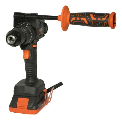 Taladro A Batería Con Percutor Lusqtoff Til80-9bk Color Negr Negro 50hz 60hz