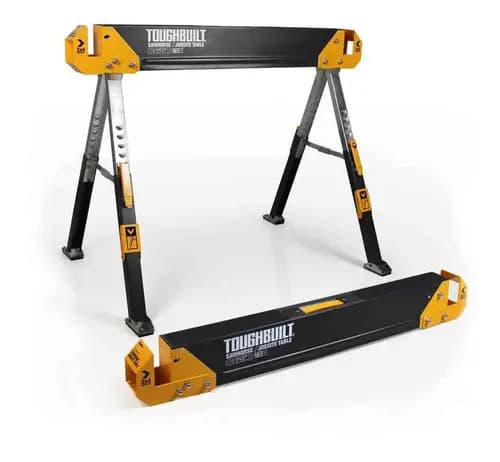 Caballetes 2pzs Mesa Trabajo Plegable Toughbuilt