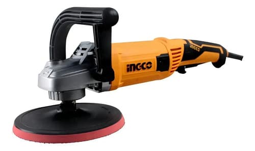 Pulidora Industrial 1400w Ingco Ap14008 Naranja Claro