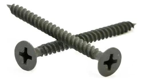 Tornillo Para Paneles De Yeso Con Forma De Trompeta, 3,5 X 35, Punta De Aguja, 100 Unidades