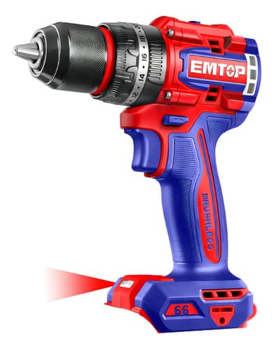 Kit Taladro Inalámbrico Y Amoladora 115mm A Bateria Emtop