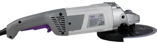 Amoladora Angular Neo 230mm - 2700w - 9 Pulgadas Gris