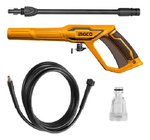 Hidrolavadora 1600w 140bar Motor A Carbones C/autostop Color Naranja Frecuencia 50/60