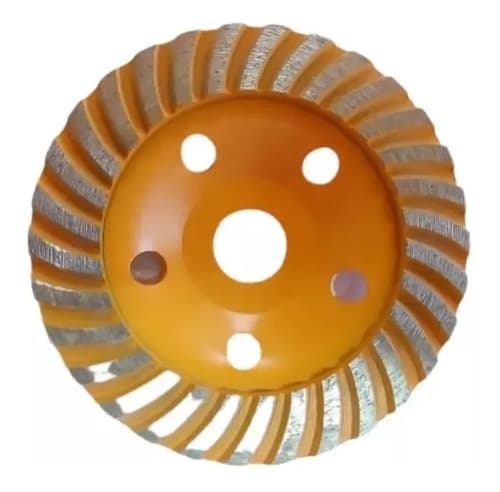 Disco Copa Desbaste 4 1/2 Tipo Flap Ingco *ub* Color Naranja Claro