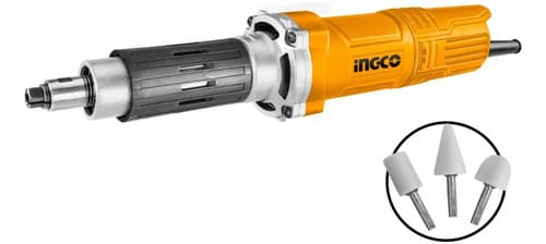 Amoladora Recta Pdg5501 550w 6mm Ingco Amarillo 50