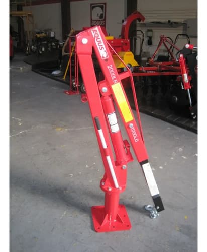Guinche Giratorio Para Camión Y Camioneta 900 Kg Nt Rojo