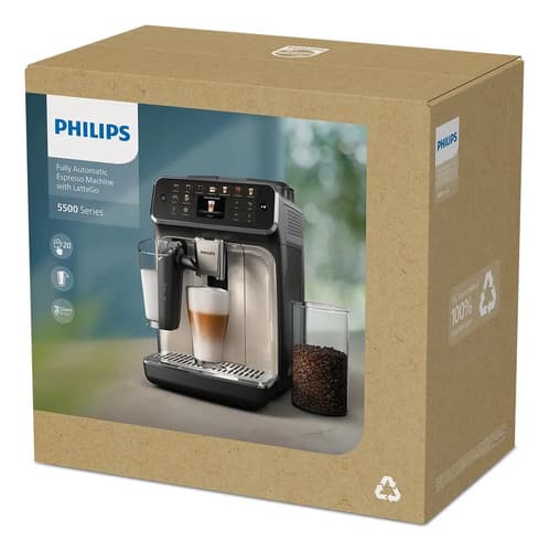 Philips Serie 5500 Ep5541/50 Eléctrica Negro