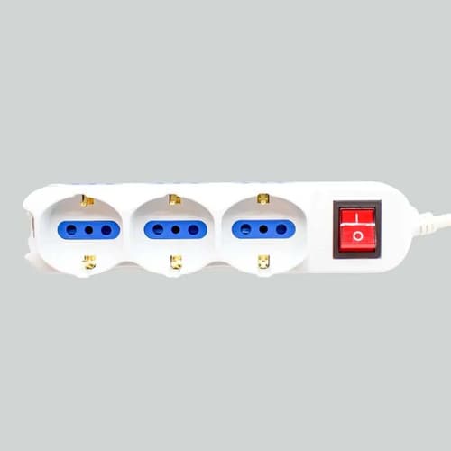 Alargue 3 Schuk 6 Modul Late 3m Led Life 203077-3m