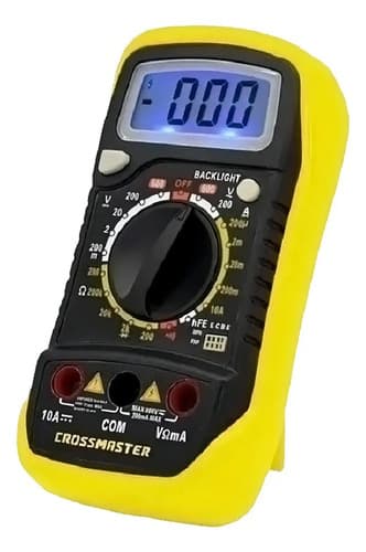 Multimetro Digital Tester Crossmaster 600v Profesional