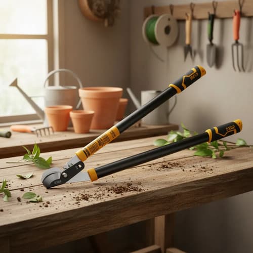 Tijera Poda Larga Corta Cerco 30 Pulgadas ( 76cm ) Ingco Amarillo