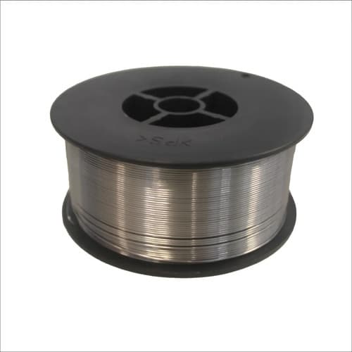 Alambre Para Mig Flux 0.8mm Para Soldar Sin Gas 1 Kg Logus Plateado