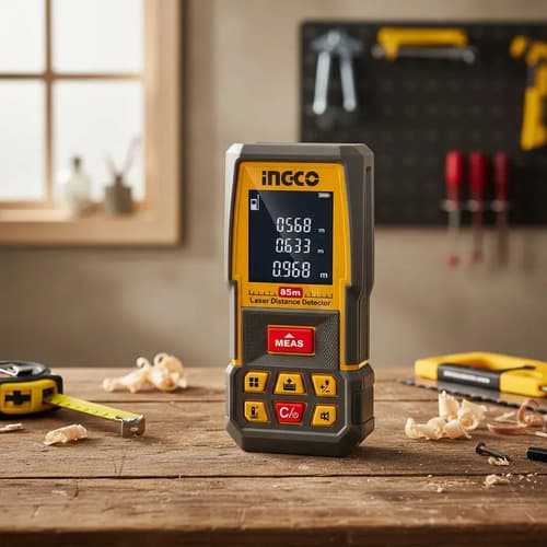 Medidor De Distancia Laser 85m Ingco Hldd07085