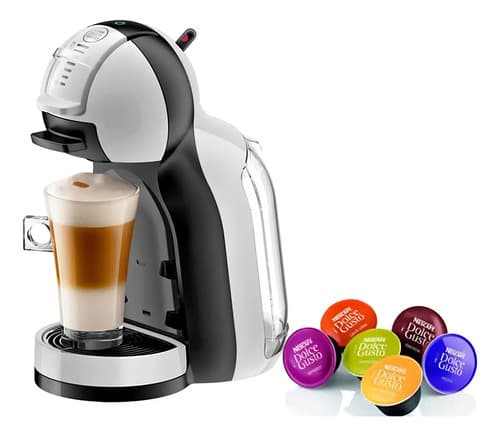 Nescafé Dolce Gusto Mini Me Blanca Y Negra Cafetera Automática Para Cápsulas Monodosis Blanco/negro