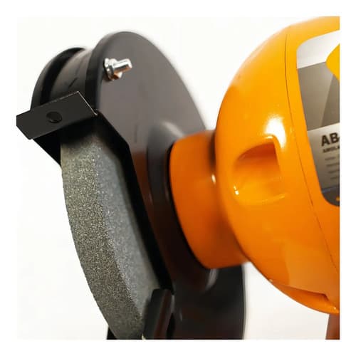 Amoladora De Banco 375 W Lusqtoff Color Naranja Frecuencia 50 Hz