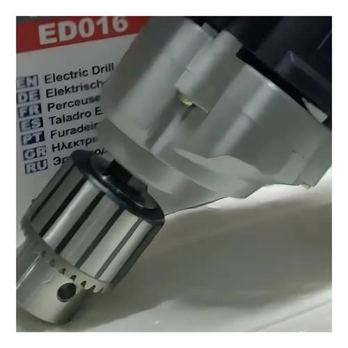 Taladro Eléctrico Makute Ed016 1600w Rotación Potencia Alto Negro