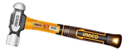 Martillo De Bolas Ingco Con Fibra Y Cordón De Goma, 900 G