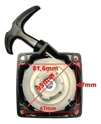 Tapa De Arranque De Desbrozadora Terra Vulcan Vr430p De 43 Cc