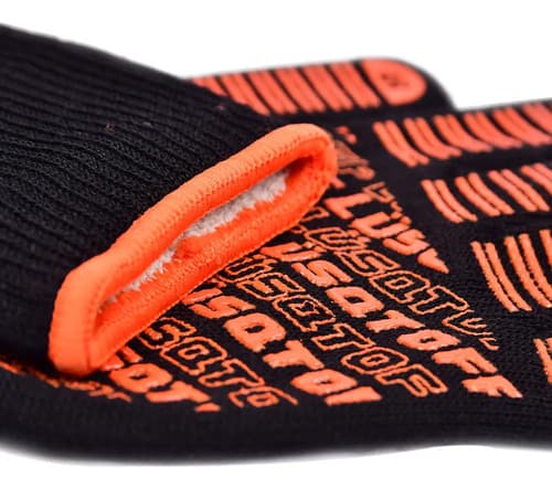 Guantes Resistentes Al Calor 400°c Lusqtoff Grcl800-10 Negro