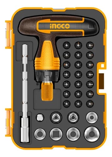 Set X31pcs Destornilladores Cr-v Ingco Hksdb0318