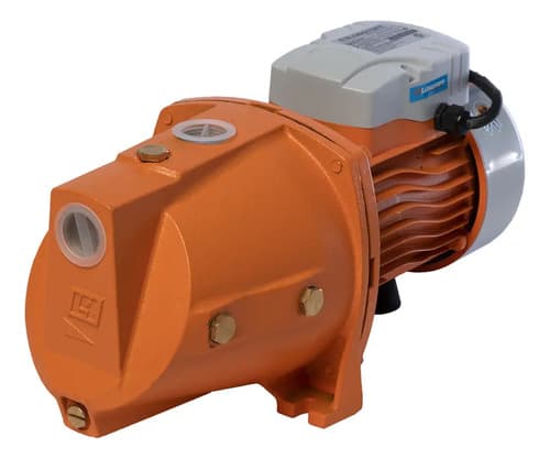 Bomba De Agua Centrífuga 1hp Auto Cebante Lusqtoff Color Naranja Fase Eléctrica Monofásica 50 Hz