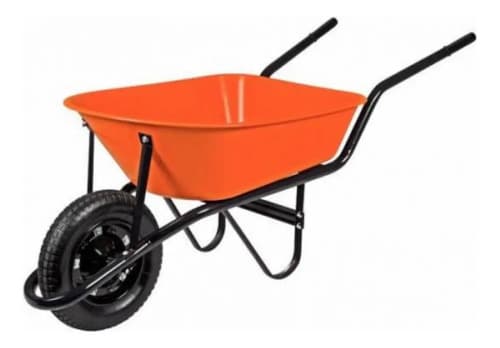 Carretilla - Cámara Naranja Neumático 77717/431-tramontina Color Naranja/negro