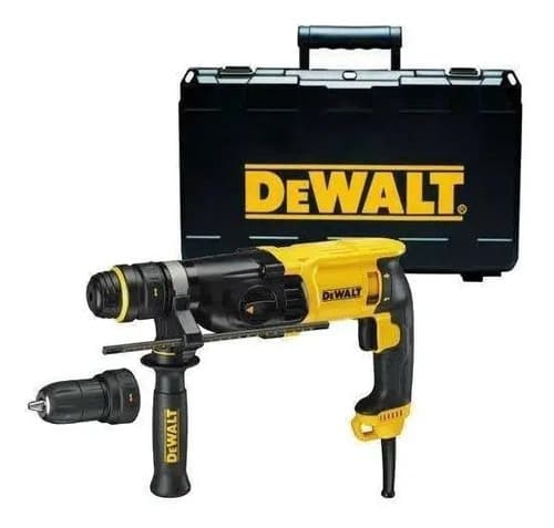 Rotomartillo Electroneumático Dewalt D25134k Amarillo Y Negro Frecuencia De 50hz/60hz Con 800w De Potencia Amarillo/negro 50 Hz/60 Hz
