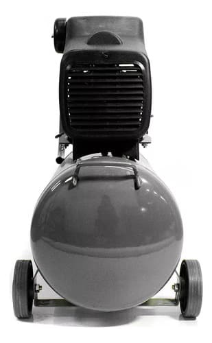 Compresor 50 Litros Wullmaq Doble Salida De Aire Gris Oscuro Monofásica