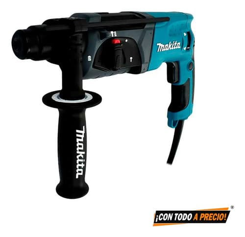 Rotomartillo Makita Taladro Percutor Sds Plus Maletín Color Verde Oscuro